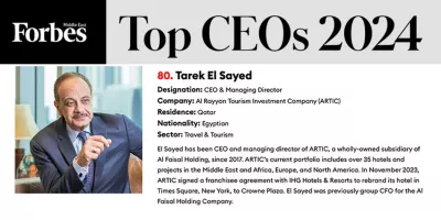 Forbes Middle East's “Top CEOs 2024" list.0