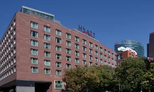 THE GRAND HYATT HOTEL AND MARITIM HOTEL
